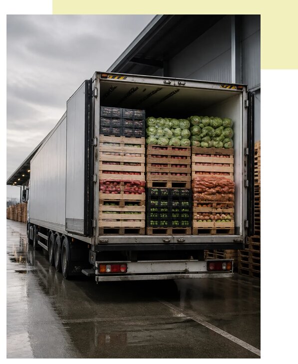 Перевозка плодоовощной продукции в Копейск по цене от 5132 р. | Агросервис-Кпс